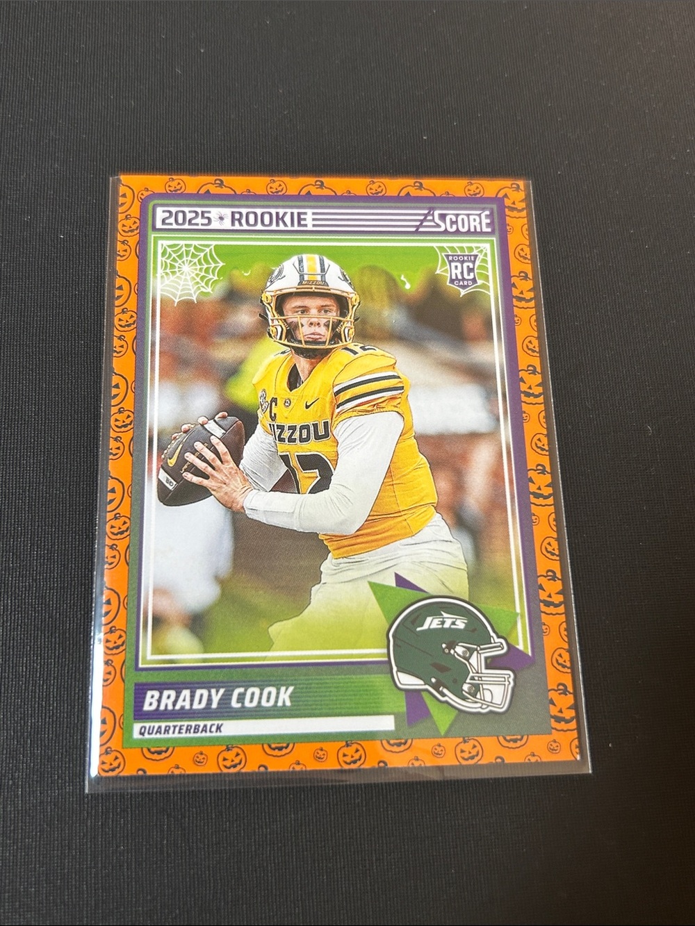 Panini Brady Cook Rookie Card – Orange & Green Accents